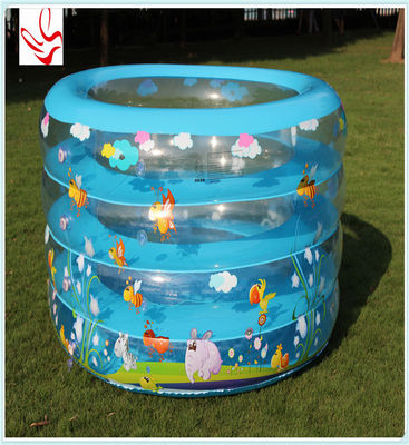 Personalized Inflatable Swimming Pools With Honeybee Printing For Promotion