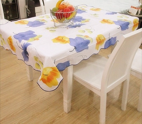 Printed PVC Table Cloths Waterproof