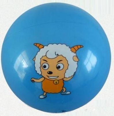 Customized PVC Inflatable Beach Balls With Animal Design For Children
