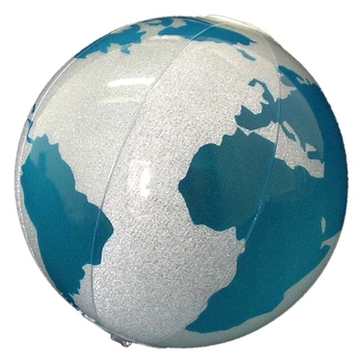 Beach ball gonfiabile promozionale della terra del PVC per l'aula