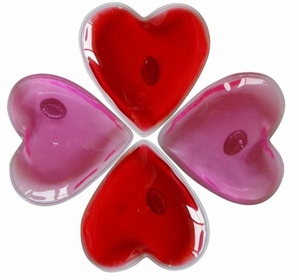 L'impacco freddo del gel del cuore/borse fredde per distorsione, dolore di dente, mette in mostra le lesioni