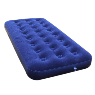 I materassini gonfiabili gonfiabili blu del PVC scelgono affollandosi, materassino gonfiabile portatile