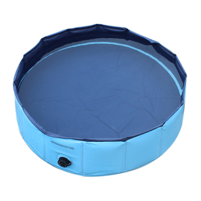 Vasca da bagno ecologica fresca dell'animale domestico del PVC, piscina portatile su ordinazione dell'animale domestico