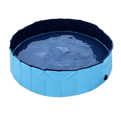 Piccolo blu della vasca da bagno dell'animale domestico/PVC dello stagno per il lavaggio del cane