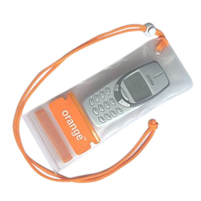 Il chiaro PVC impermeabile insacca delicatamente leggermente per il caso del telefono cellulare